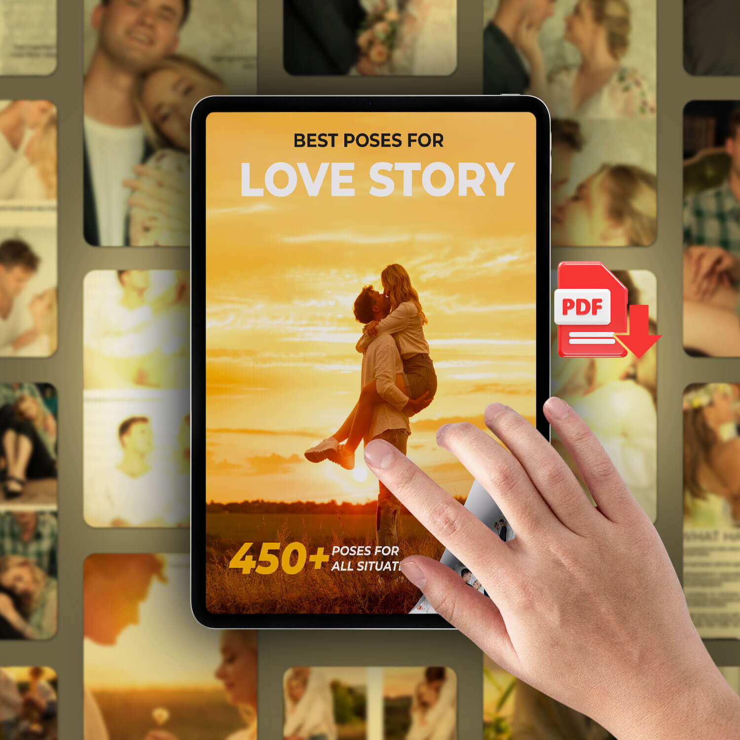 Studio Guti – The +450 Best Poses for Love Story – Digital Book