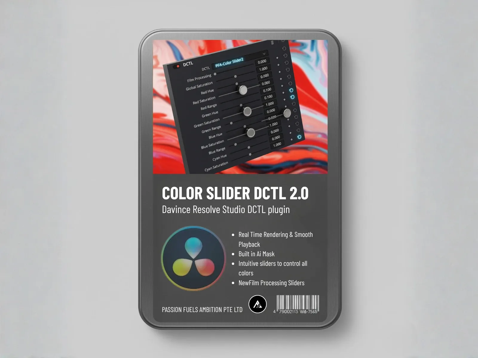 Passion Fuels Ambition – Color Slider DCTL for DaVinci Resolve: Non-Destructive Color Precision