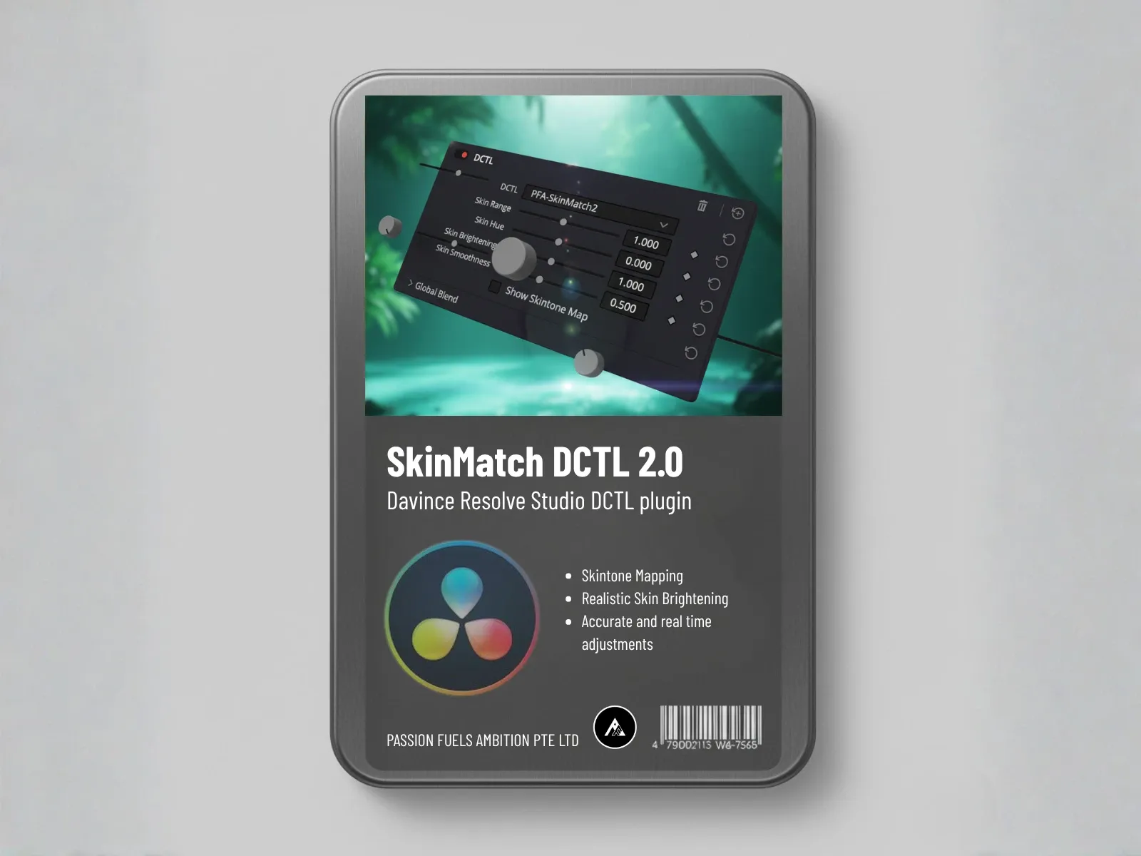 Passion Fuels Ambition – SkinMatch DCTL: AI-Powered Skin Tone Calibration for DaVinci Resolve