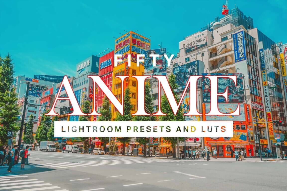 SparkleStock – 50 Anime Lightroom Presets and LUTs