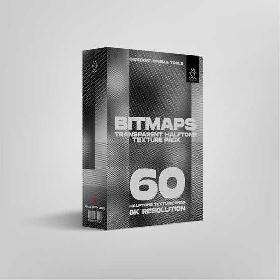 Sickboat – Bitmaps: Halftone Texture PNG Pack (8K)