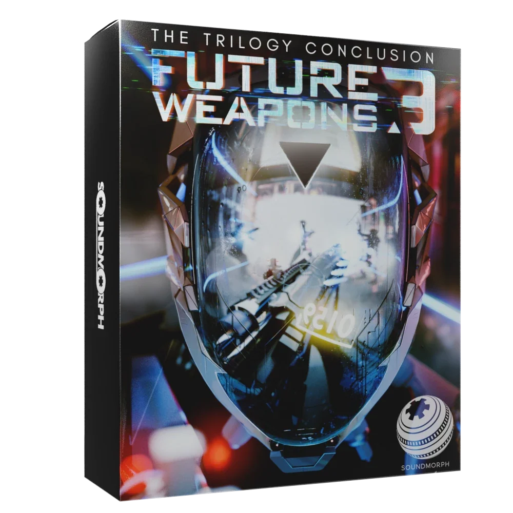 SoundMorph – Future Weapons 3 – 750+ Futuristic Weapon Sound Effects (28 Weapons)