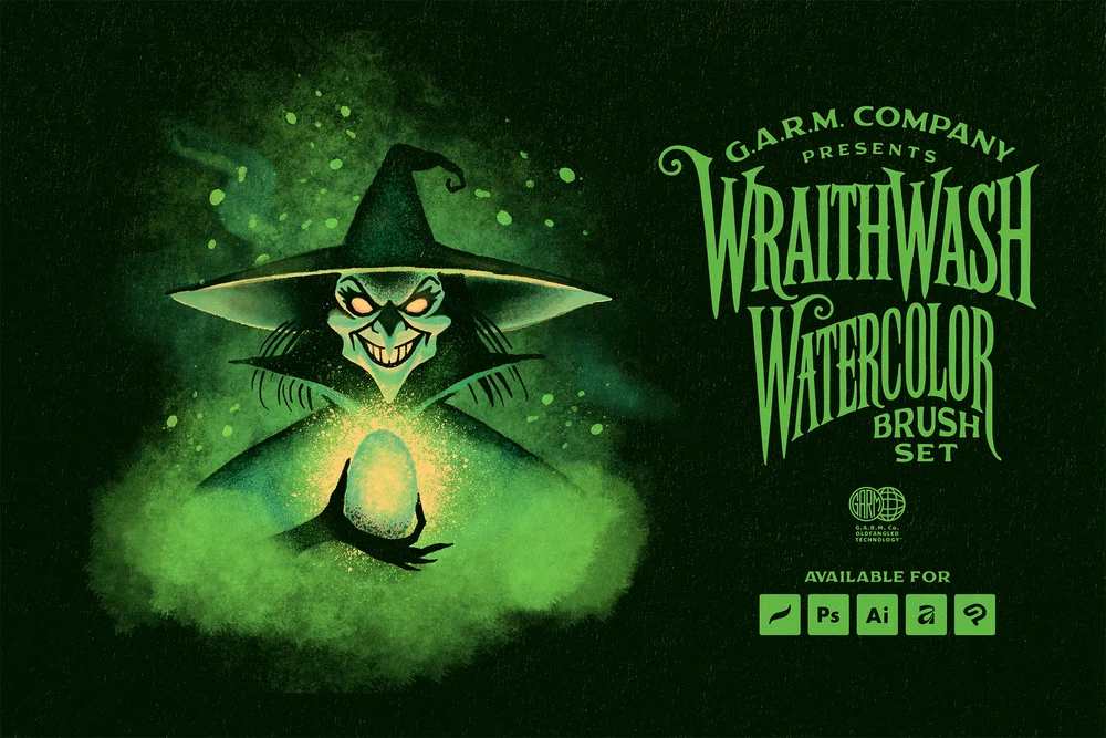 G.A.R.M. Company – Wraithwash for Photoshop