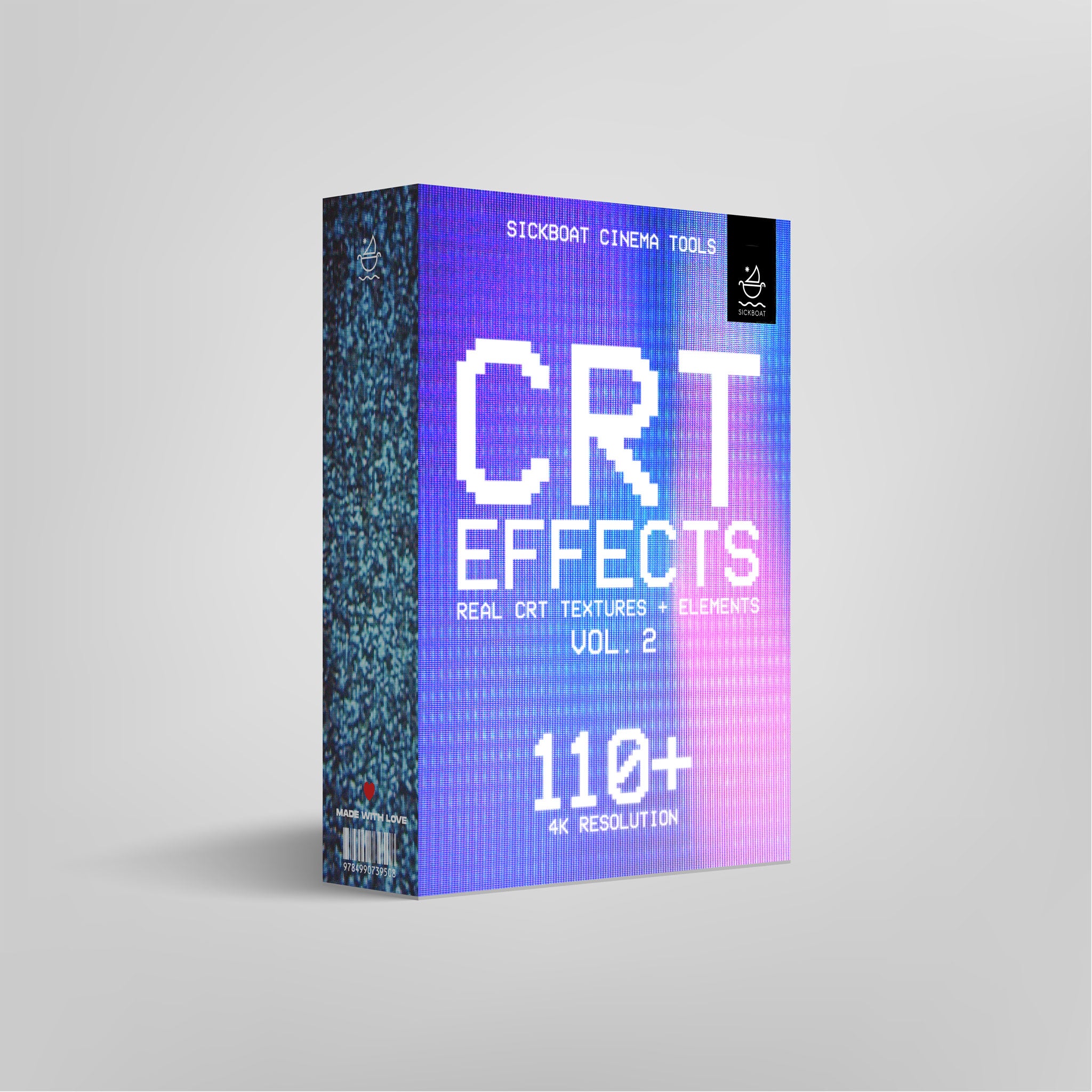 Sickboat – CRT Effects: Real CRT Texture Overlays | CRT Looks (Vol. 2)