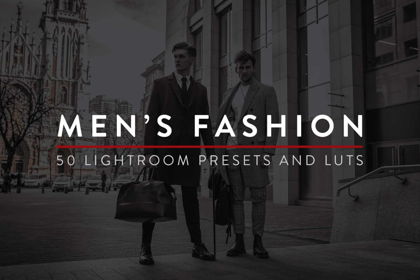 SparkleStock – 50 Men’s Fashion Lightroom Presets and LUTs