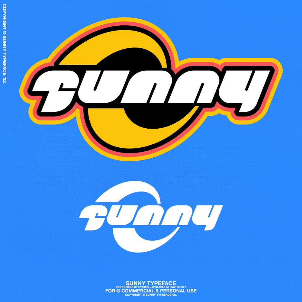 HVNTER – Sunny Typeface